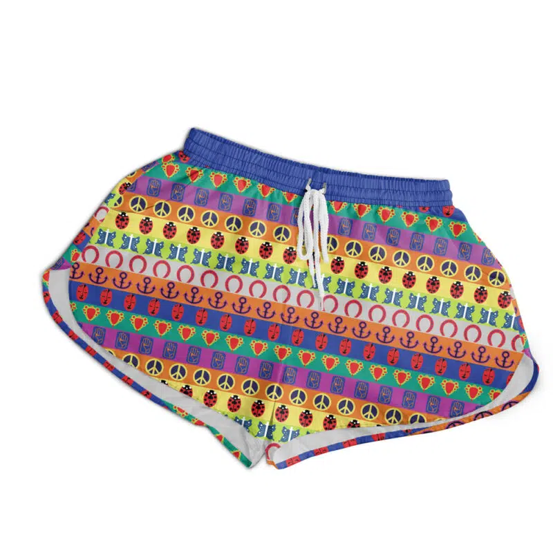 All Symbols Pattern Jojo’s Bizarre Adventure Women's Board Shorts