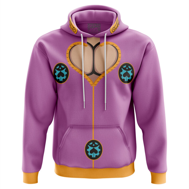 Giorno Giovanna Anime Jojo’s Bizarre Adventure Hoodie