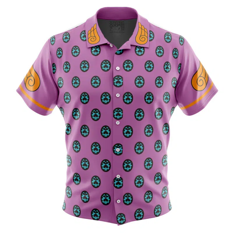 Giorno Giovanna Anime Jojo’s Bizarre Adventure Hawaiian Shirt