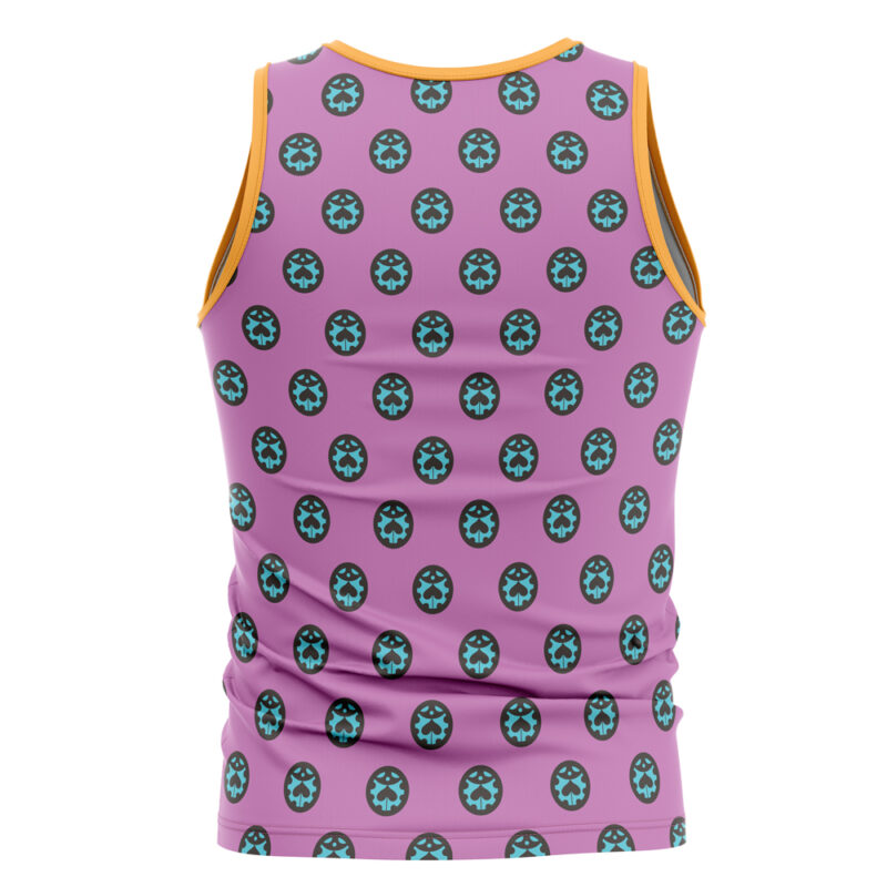 Giorno Giovanna Anime Jojo’s Bizarre Adventure Tank Top - Image 2