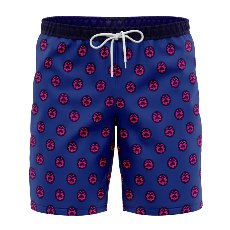 Giorno Giovanna Manga Jojo's Bizarre Adventure Board Shorts Swim Trunks