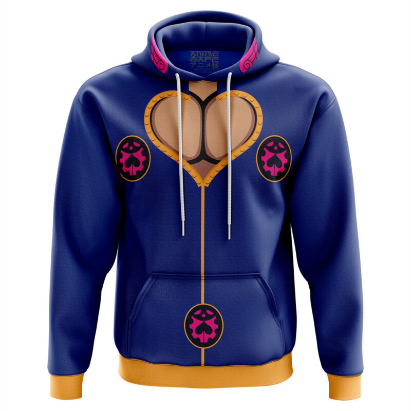Giorno Giovanna Manga Jojo’s Bizarre Adventure Hoodie