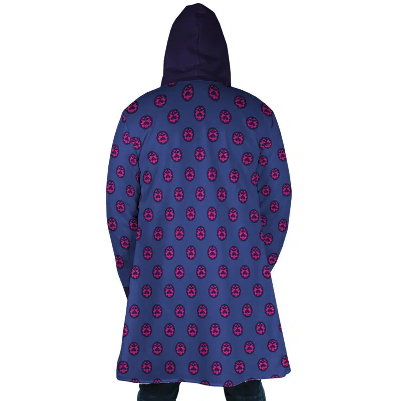 Giorno Giovanna Manga Jojo’s Bizarre Adventure Dream Cloak Coat - Image 3