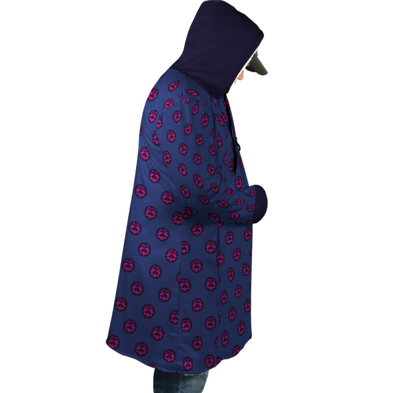 Giorno Giovanna Manga Jojo’s Bizarre Adventure Dream Cloak Coat - Image 4