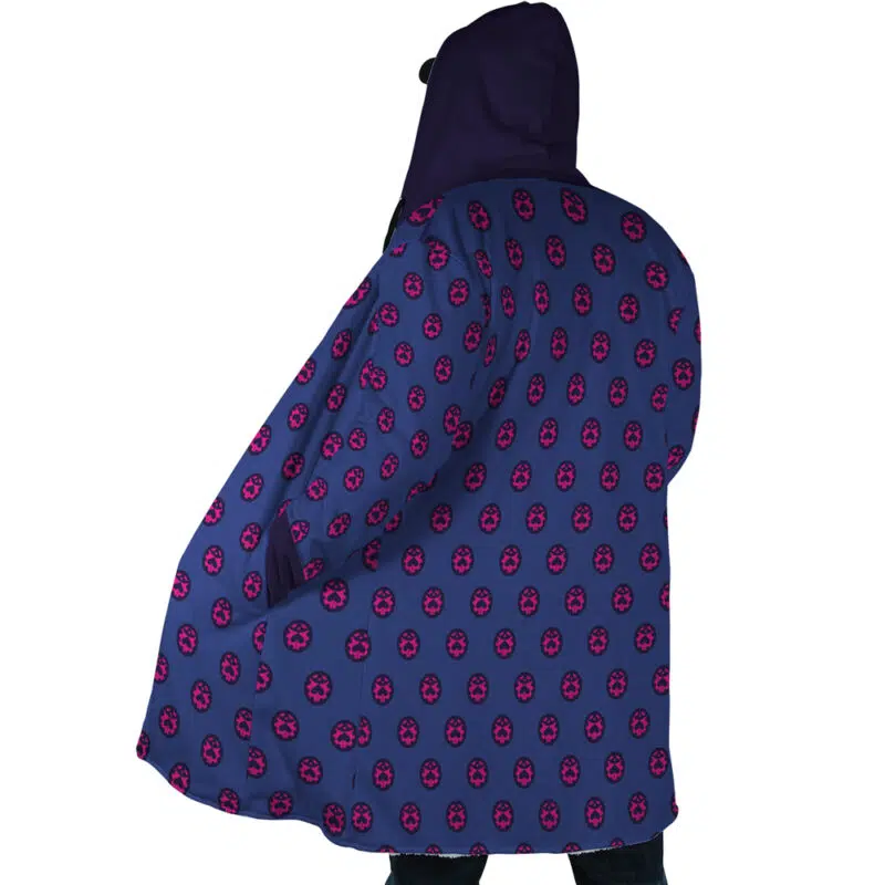 Giorno Giovanna Manga Jojo’s Bizarre Adventure Dream Cloak Coat - Image 5