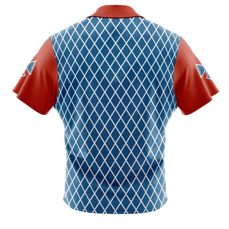 Guido Mista Jojo’s Bizarre Adventure Button Up Hawaiian Shirt - Image 2