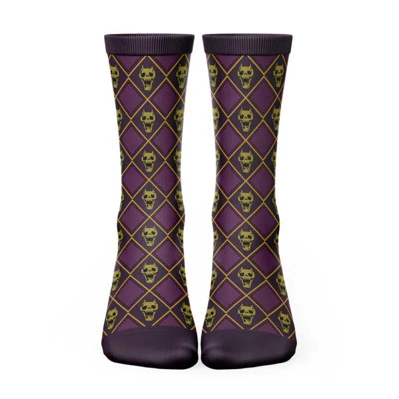 Yoshikage Kira Killer Queen Jojo’s Bizarre Adventure Premium Socks