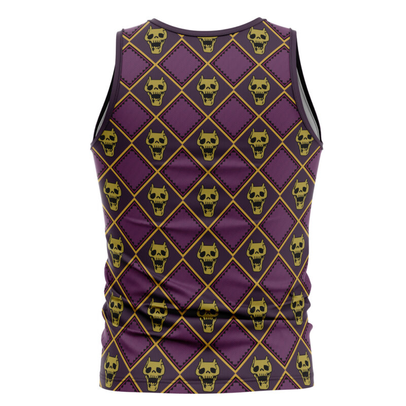 Yoshikage Kira Killer Queen Jojo’s Bizarre Adventure Tank Top - Image 2