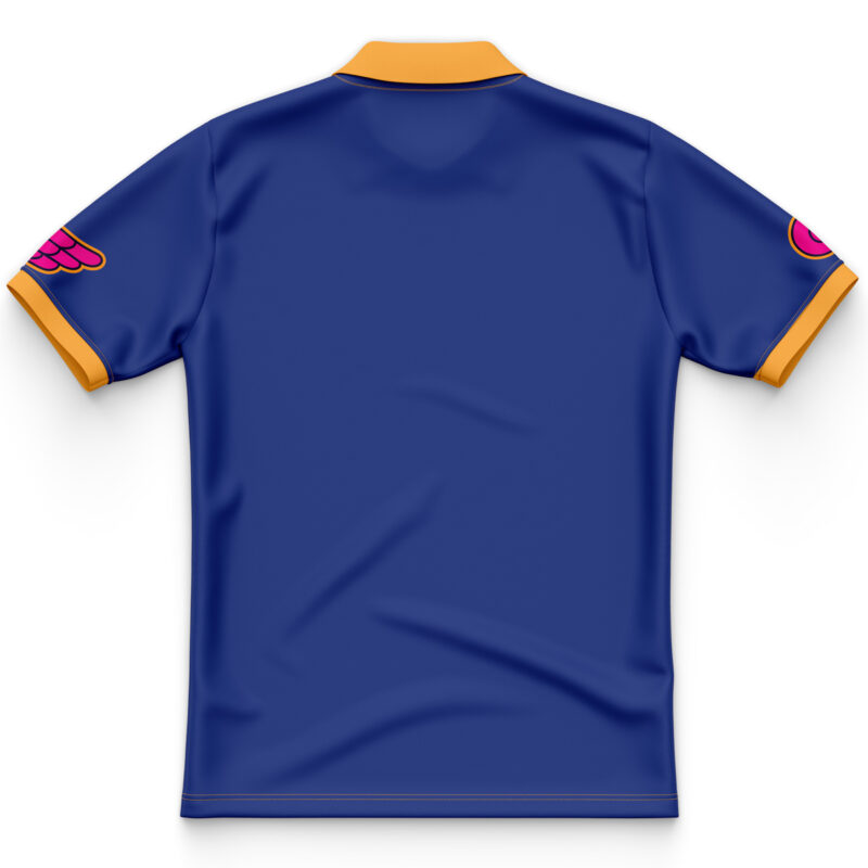 Giorno Giovanna Manga Jojo’s Bizarre Adventure Polo Shirt - Image 2
