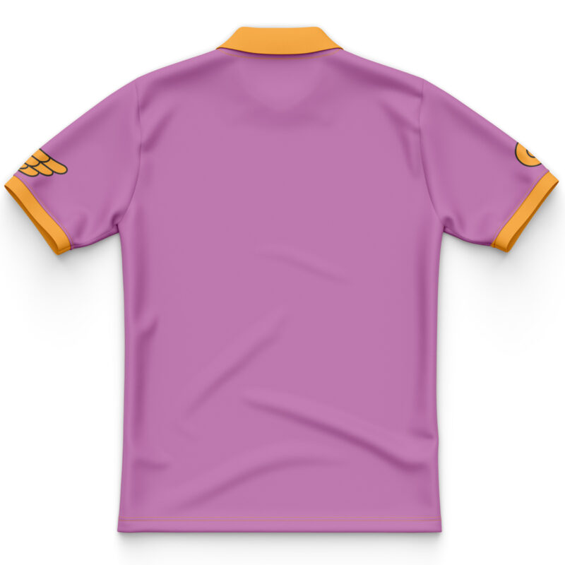 Giorno Giovanna Anime Jojo’s Bizarre Adventure Polo Shirt - Image 2
