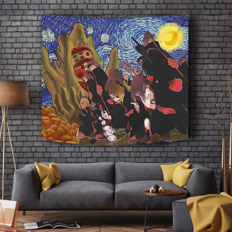 Akatsuki Gedo Statue  Starry Night Tapestry - Image 4