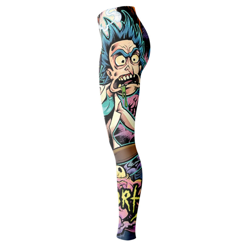 Collage Rick and Morty Leggings - Image 4