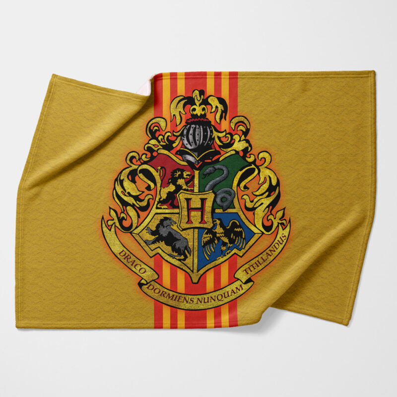 Hogwarts Harry Potter Fleece Blanket