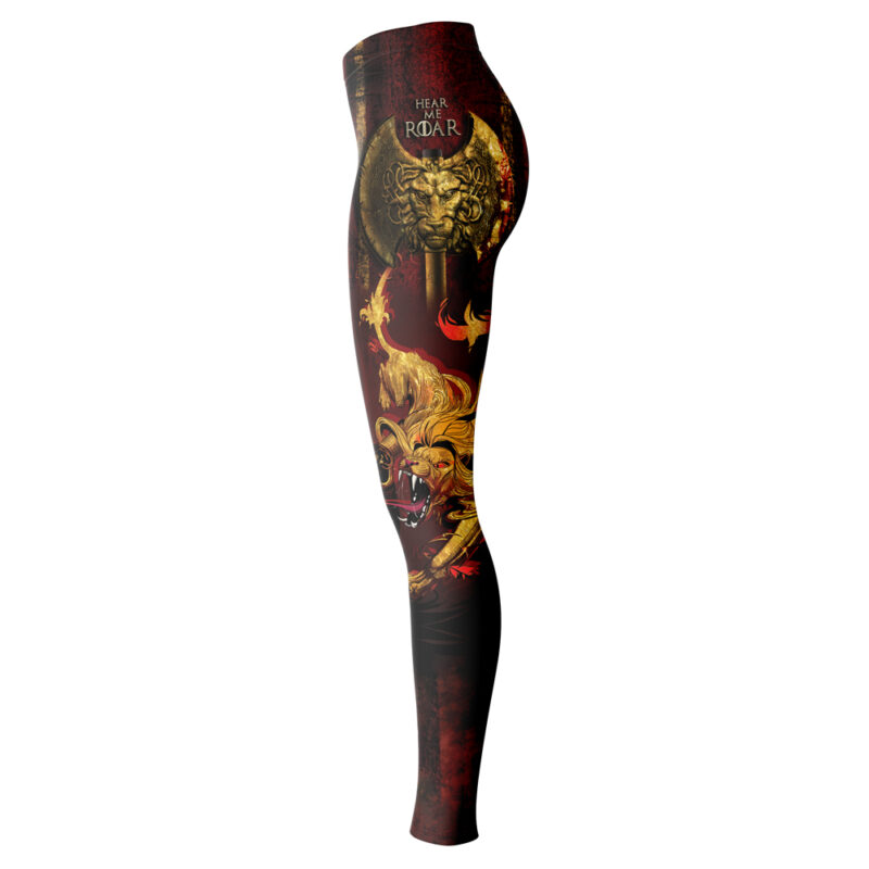 House Lannister Game of Thrones Leggings - Image 2