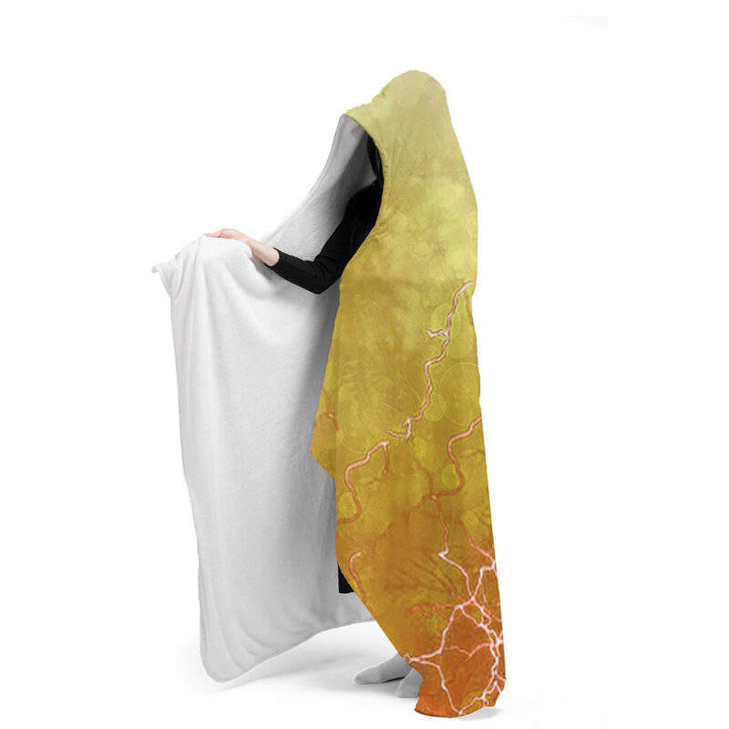 Jolteon Electrifying Pokemon Hooded Blanket - Image 3