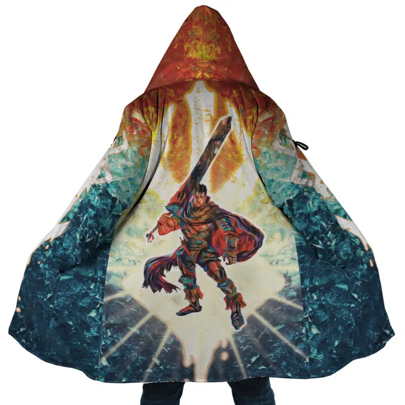 Black Swordsman Guts Berserk Dream Cloak Coat