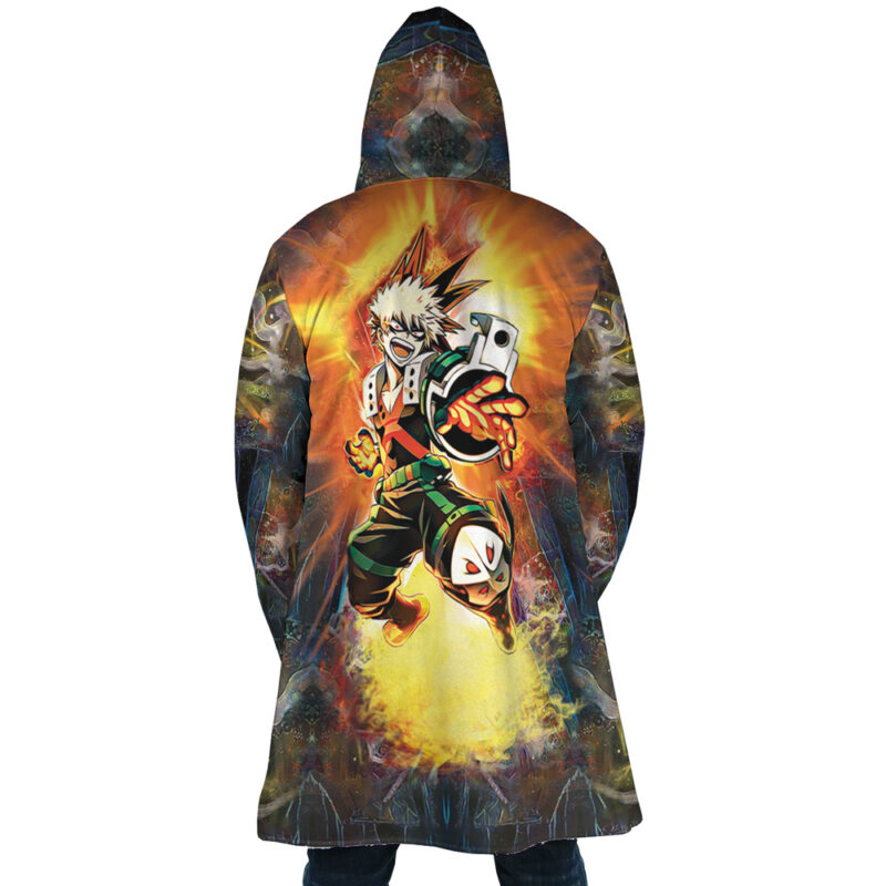 Blazing Bakugo My Hero Academia Dream Cloak Coat - Image 3