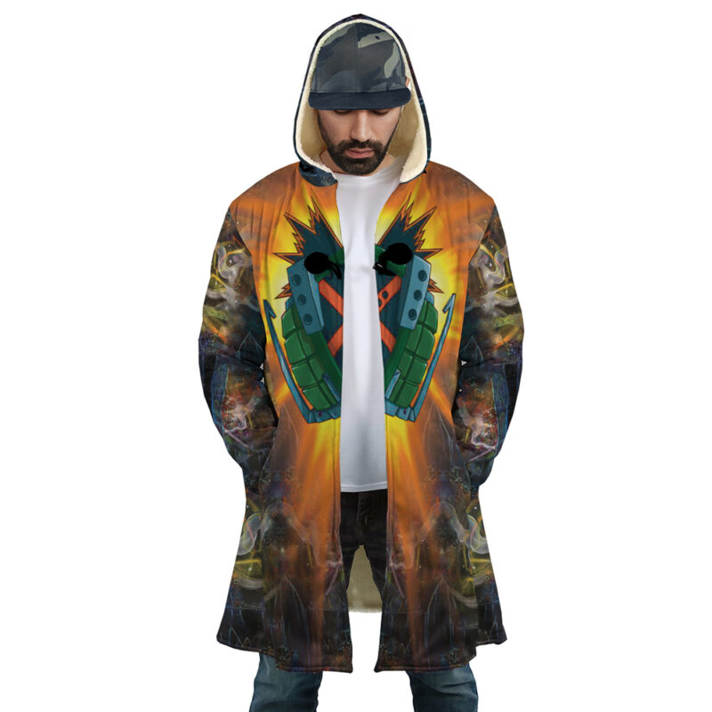 Blazing Bakugo My Hero Academia Dream Cloak Coat - Image 2