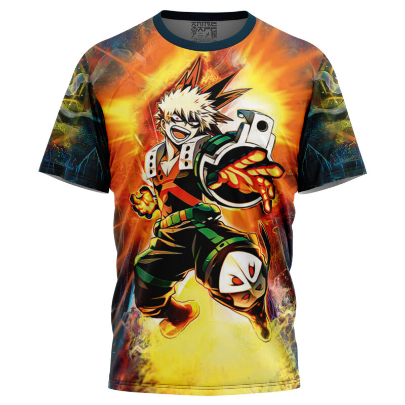 Blazing Bakugo My Hero Academia Shirt