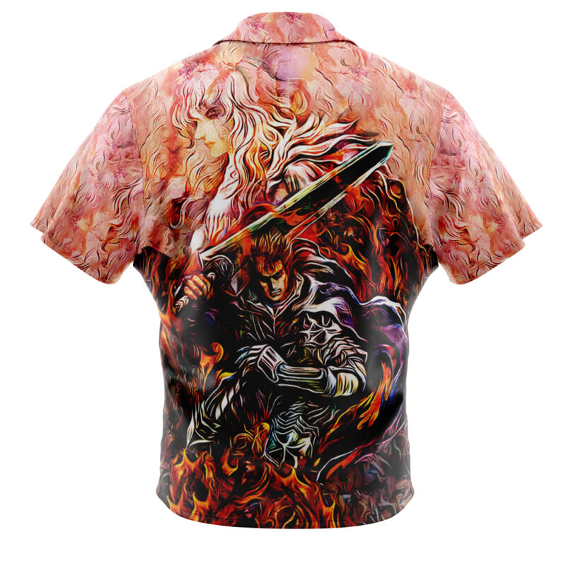Quest of Guts Berserk Button Up Hawaiian Shirt - Image 2