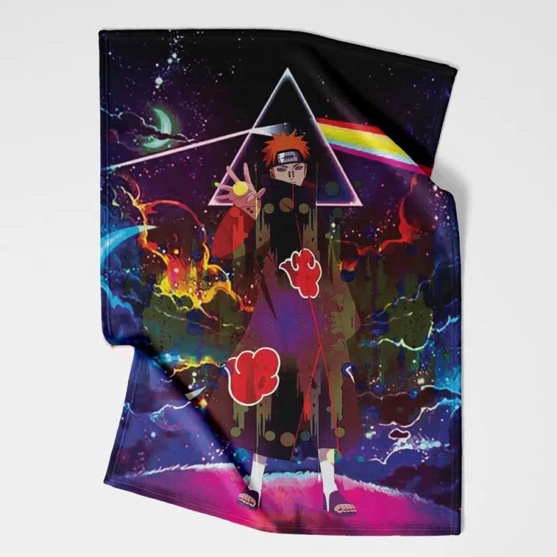 Naruto Akatsuki Astral Led Pain Fleece Blanket