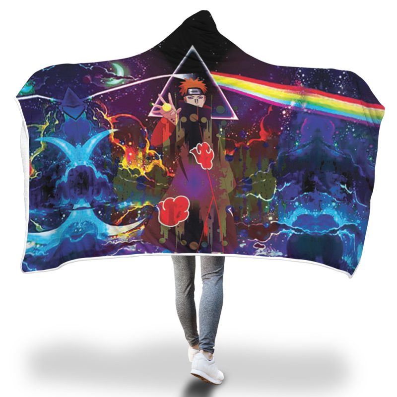 Naruto Akatsuki Astral Led Pain Hooded Blanket