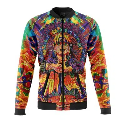 Trippy Naruto Casual Bomber Jacket