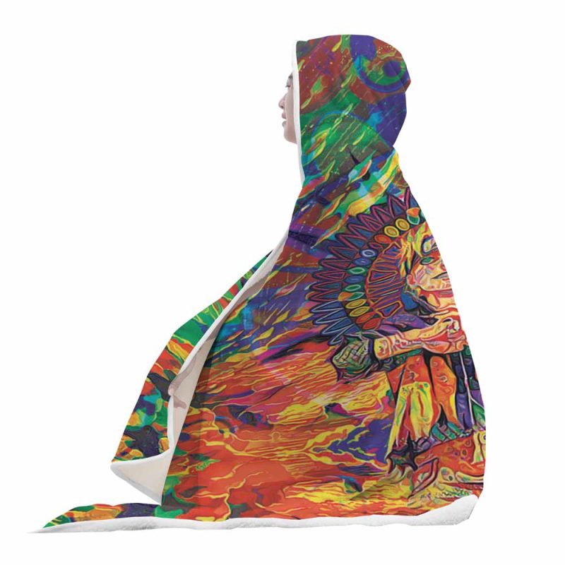 Trippy Shippuden Hooded Blanket - Image 5