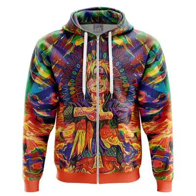 Trippy Naruto Zip Hoodie