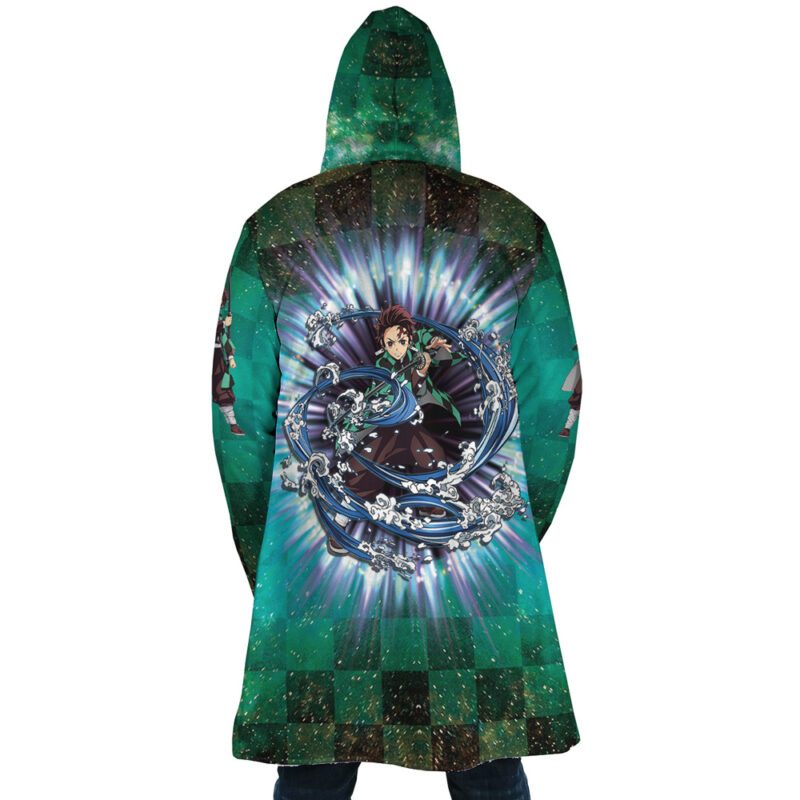Astral Aura Tanjiro Demon Slayer Dream Cloak Coat - Image 3