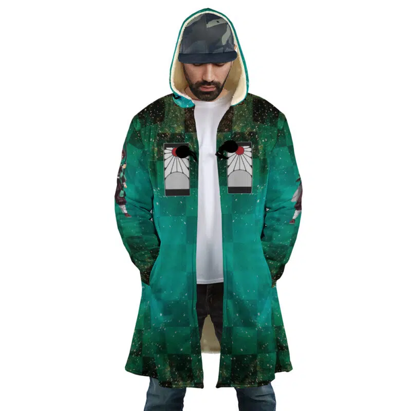 Astral Aura Tanjiro Demon Slayer Dream Cloak Coat - Image 2