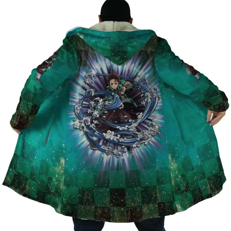Astral Aura Tanjiro Demon Slayer Dream Cloak Coat - Image 6