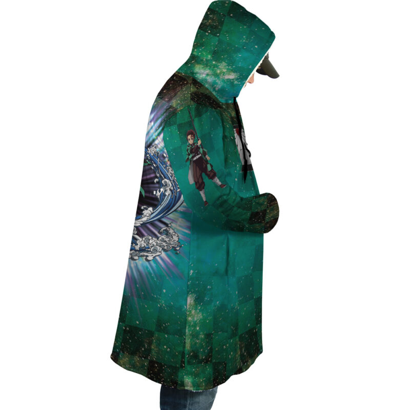 Astral Aura Tanjiro Demon Slayer Dream Cloak Coat - Image 4