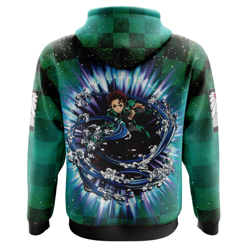 Astral Aura Tanjiro Demon Slayer Hoodie - Image 2
