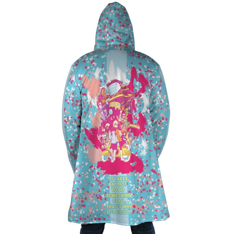 Neon FLCL Dream Cloak Coat - Image 3