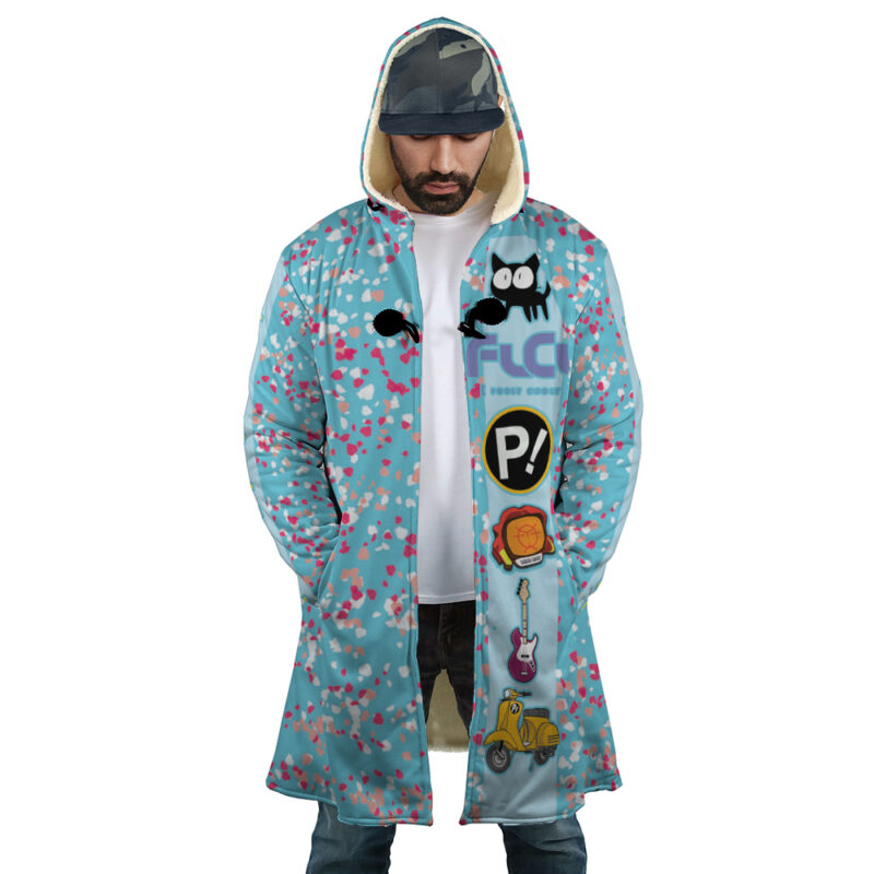 Neon FLCL Dream Cloak Coat - Image 2