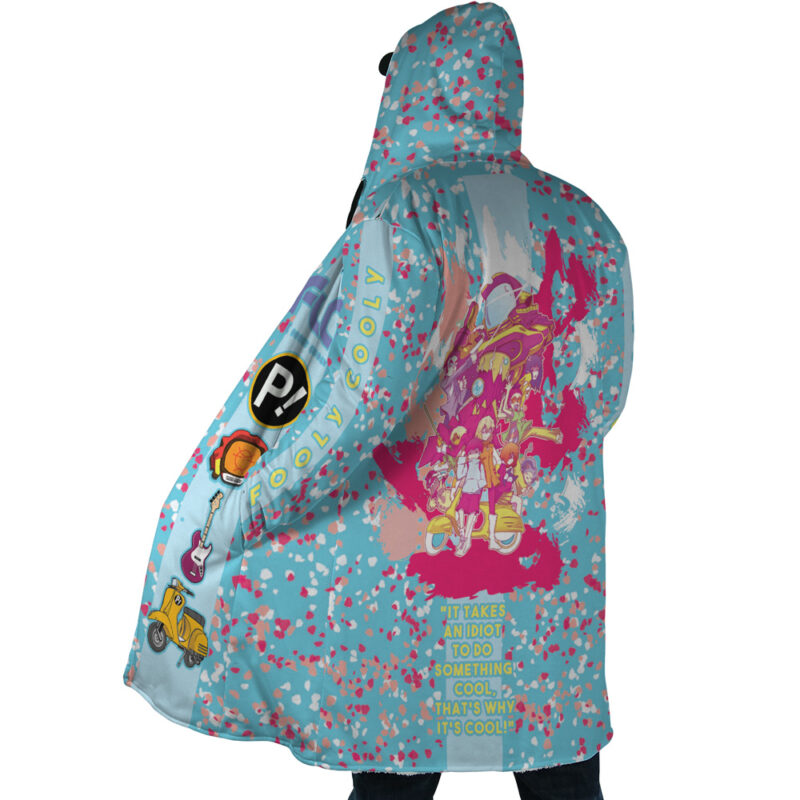 Neon FLCL Dream Cloak Coat - Image 5