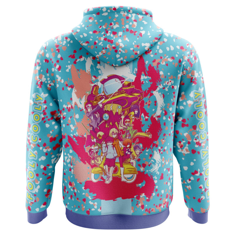 Neon FLCL Hoodie - Image 3
