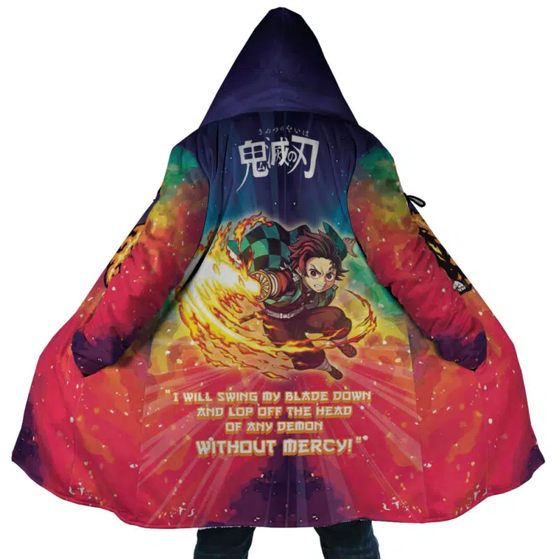Space Samurai Tanjiro Demon Slayer Dream Cloak Coat
