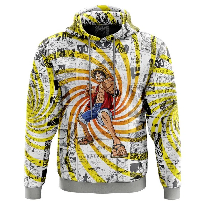 One Piece Blazing Force Luffy Hoodie