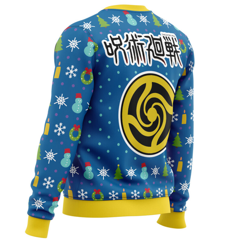 Fun Walk Jujutsu Kaisen Ugly Christmas Sweater - Image 3