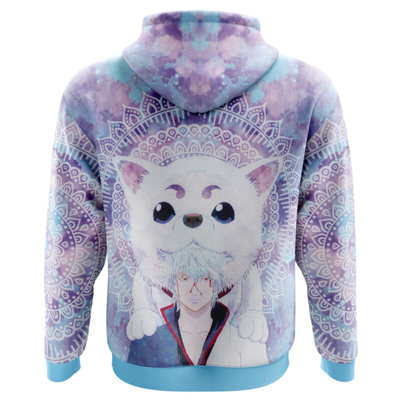 Gintoki and Sadaharu Gintama Hoodie - Image 3