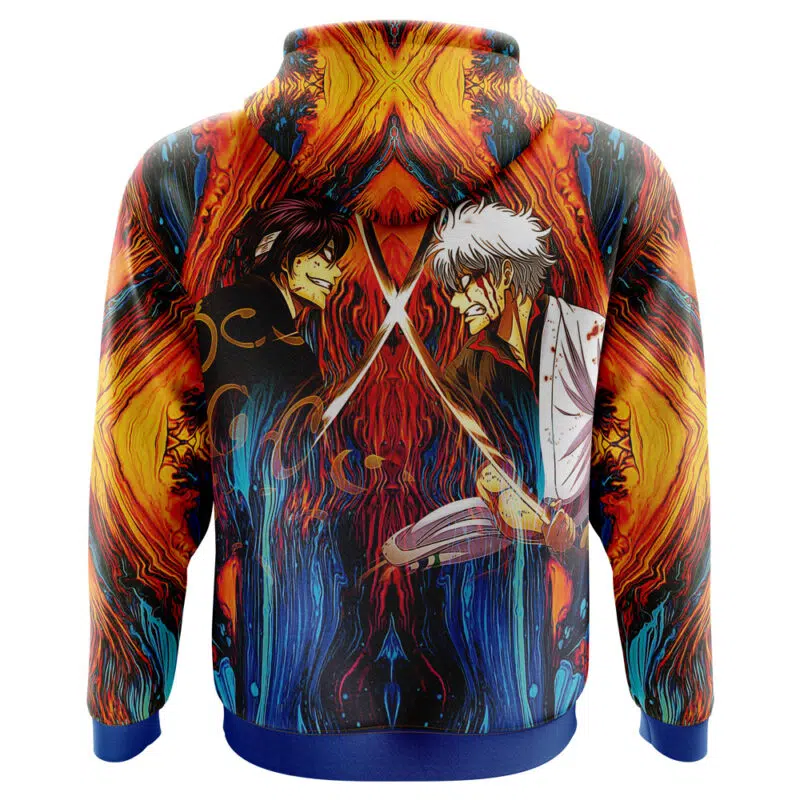 Shinsuke vs Gintoki Gintama Hoodie - Image 3