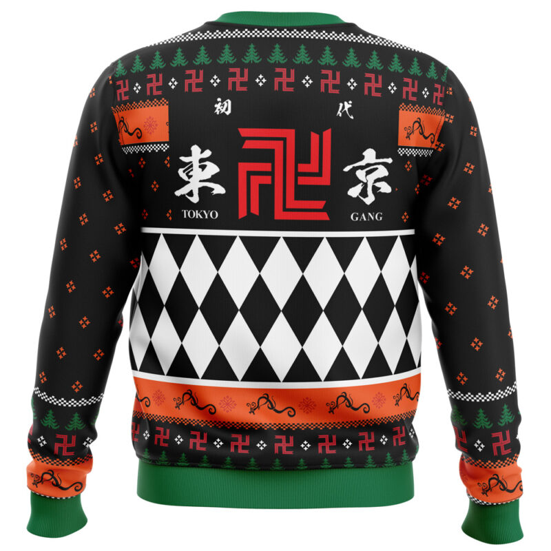 Tokyo Gang Tokyo Revengers Ugly Christmas Sweater - Image 4