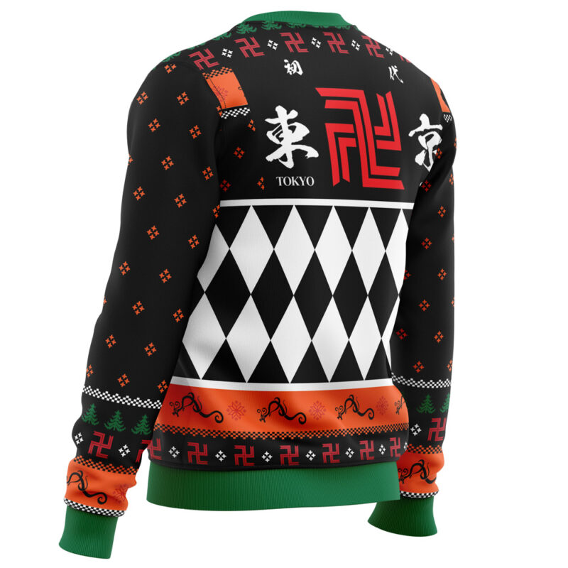 Tokyo Gang Tokyo Revengers Ugly Christmas Sweater - Image 3