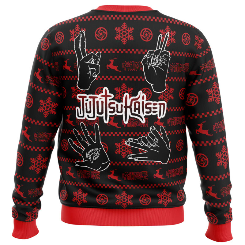 Tokyo Metropolitan Jujutsu Kaisen Ugly Christmas Sweater - Image 4