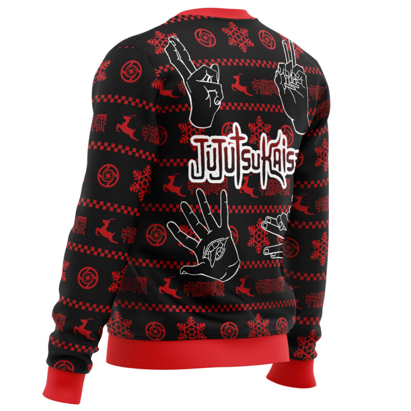 Tokyo Metropolitan Jujutsu Kaisen Ugly Christmas Sweater - Image 3