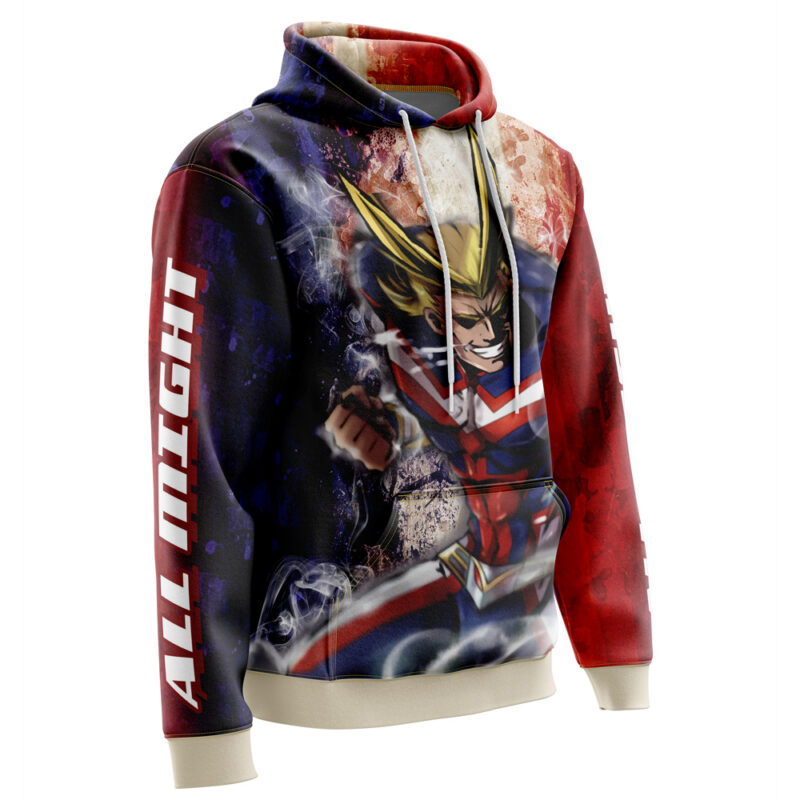 Trippy All Might My Hero Academia Hoodie - Image 2