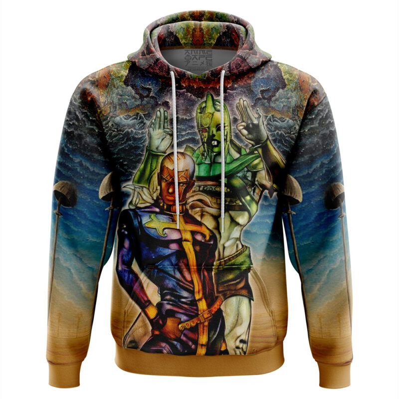 Trippy Enrico Pucci C-Moon Jojo’s Bizarre Adventure Hoodie