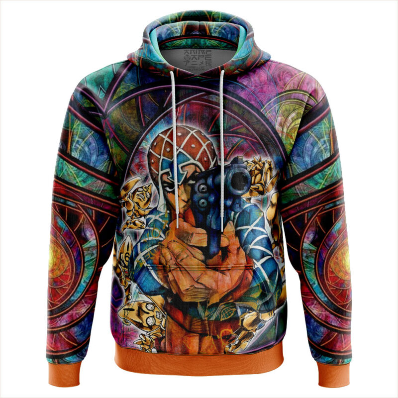 Trippy Guido Mista Six Bullets Jojo’s Bizarre Adventure Hoodie